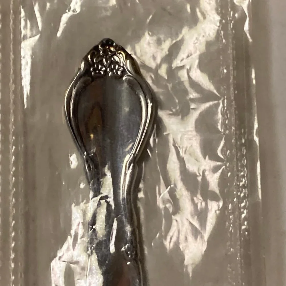 Vintage NEW Infant Spoon - Affection by Oneida Community Silverplate Flatware